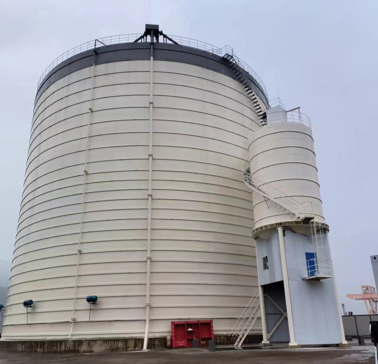 静安10万吨水泥钢板库