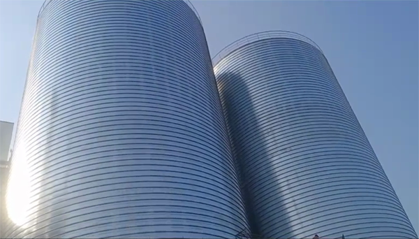 静安2座混凝土高架卷板仓